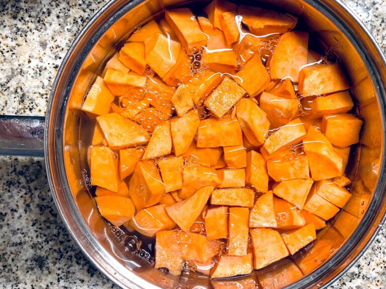 How to Make Homemade Sweet Potato Puree - The Simple Homeplace