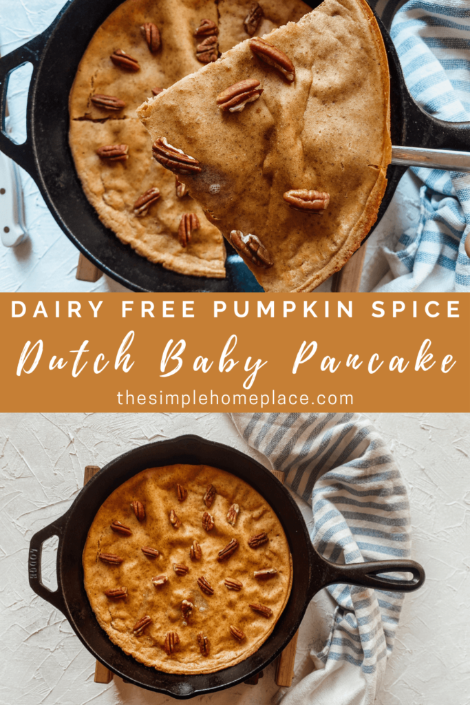 pumpkin spice dutch baby