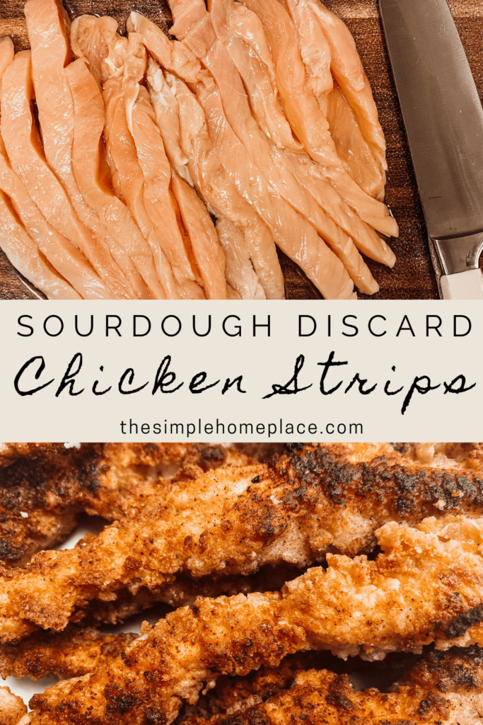 sourdough chicken strips