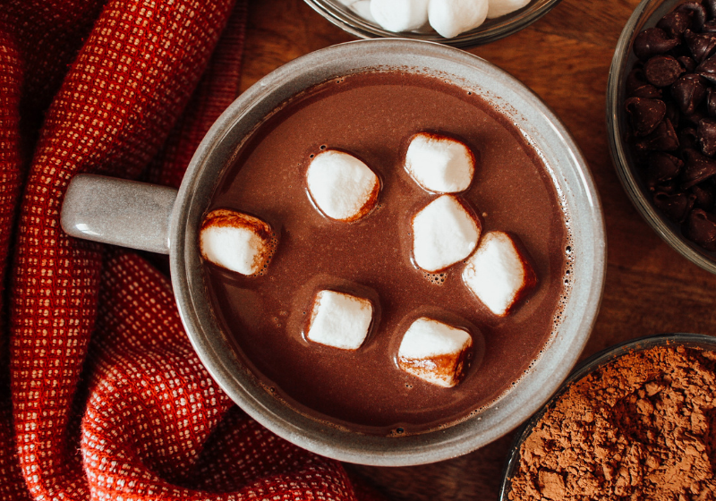 homemade stovetop hot chocolate