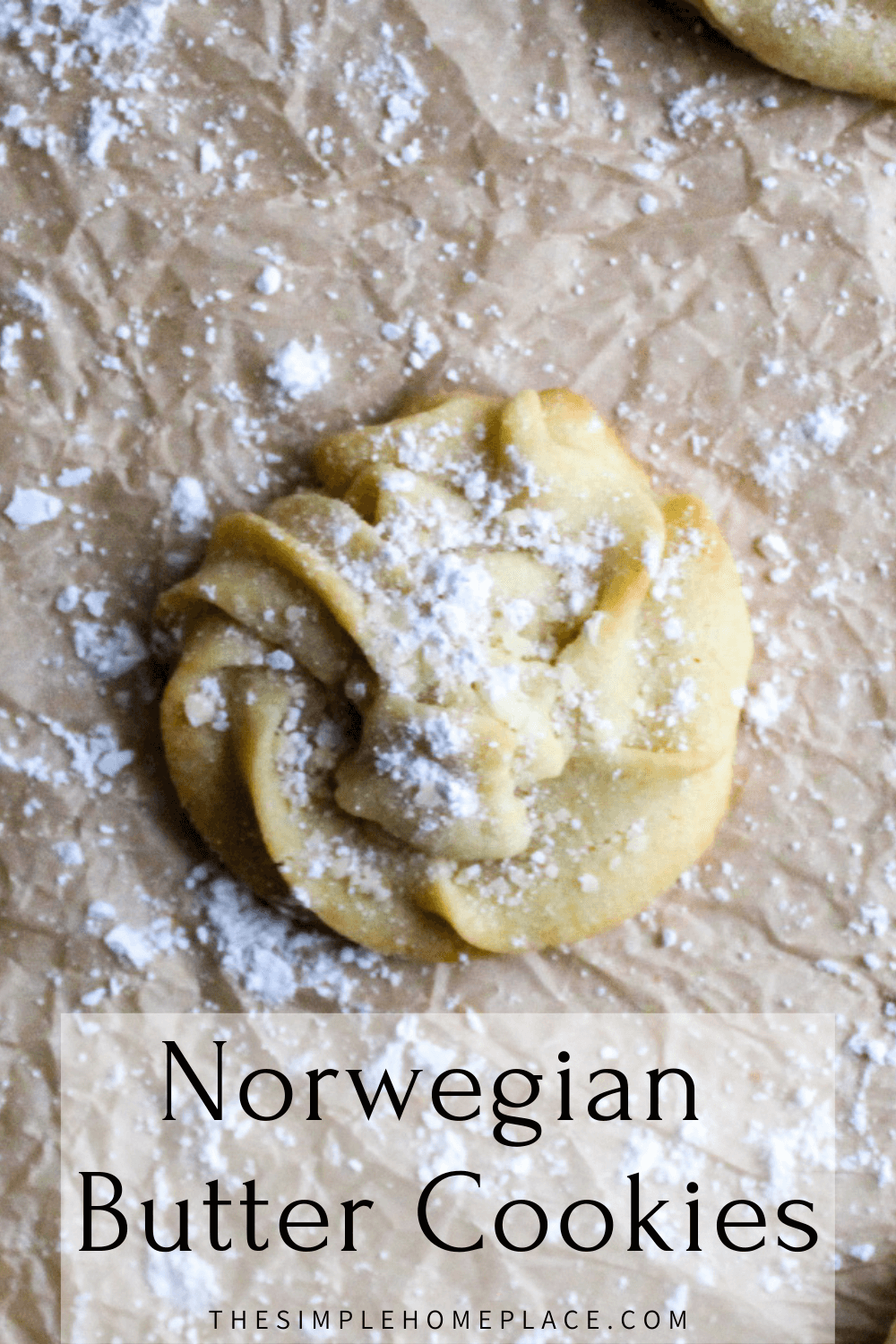 Simple Norwegian Butter Cookies (Serinakaker) - The Simple Homeplace