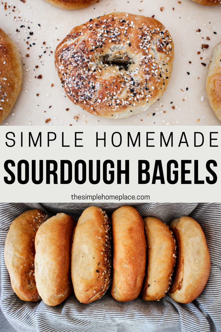 How To Make Sourdough Bagels From Scratch - The Simple Homeplace