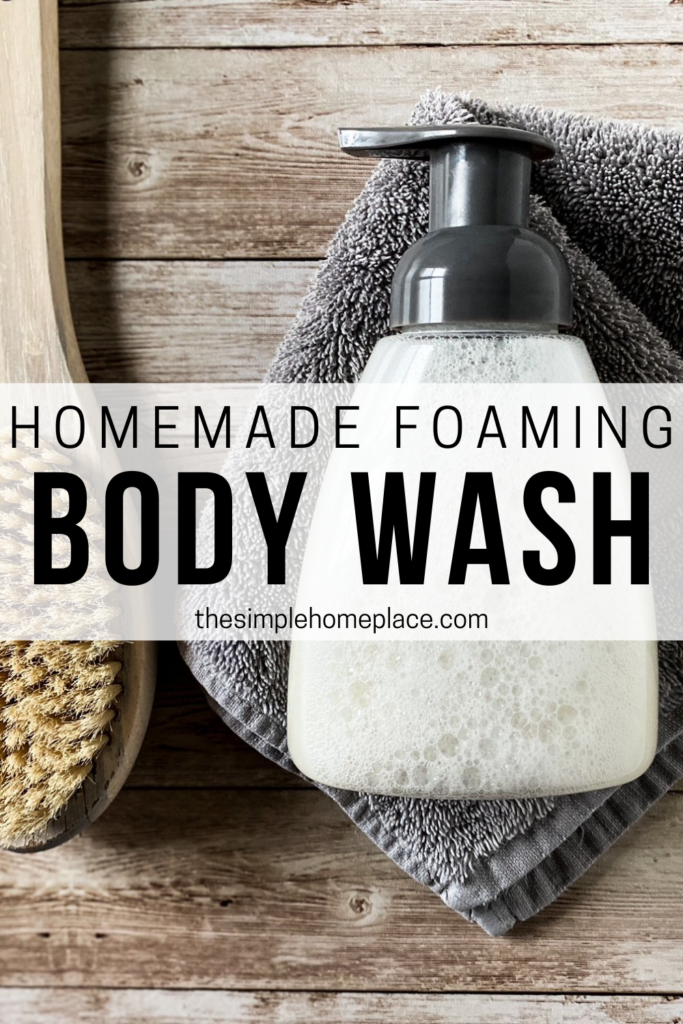 Pin by Kerry Mould on Living Greener  Foaming body wash, Body wash,  Homemade body wash