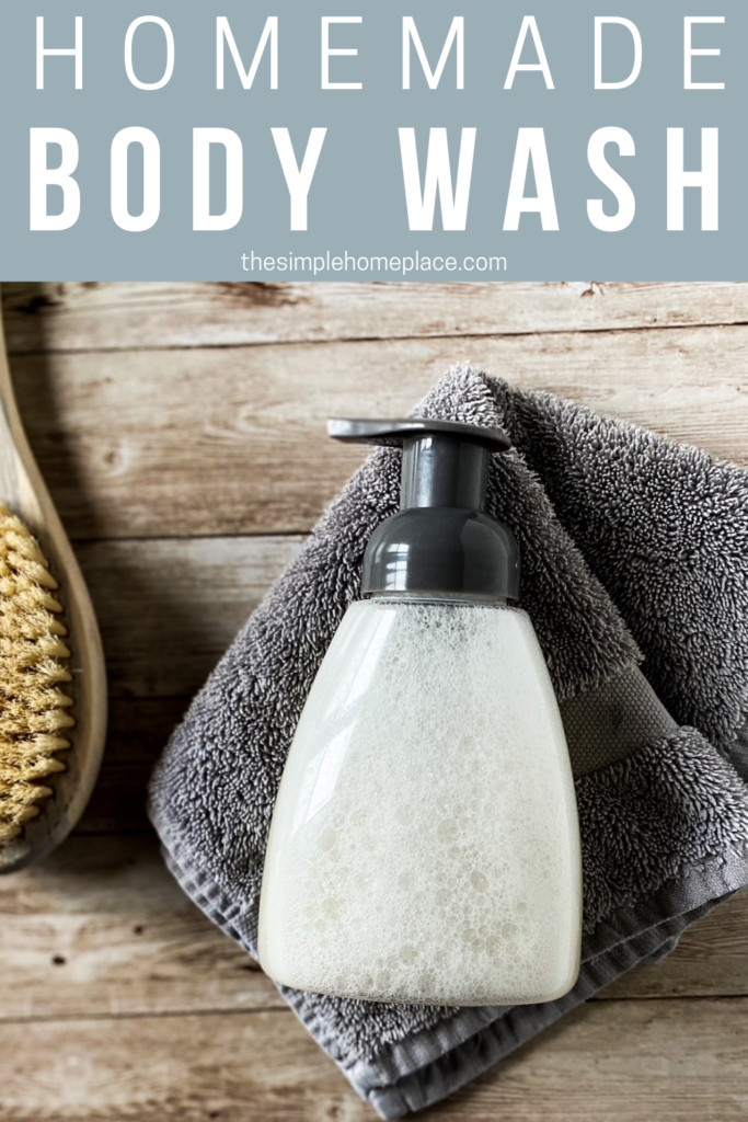 Homemade Body Wash: A Natural DIY Body Wash Recipe