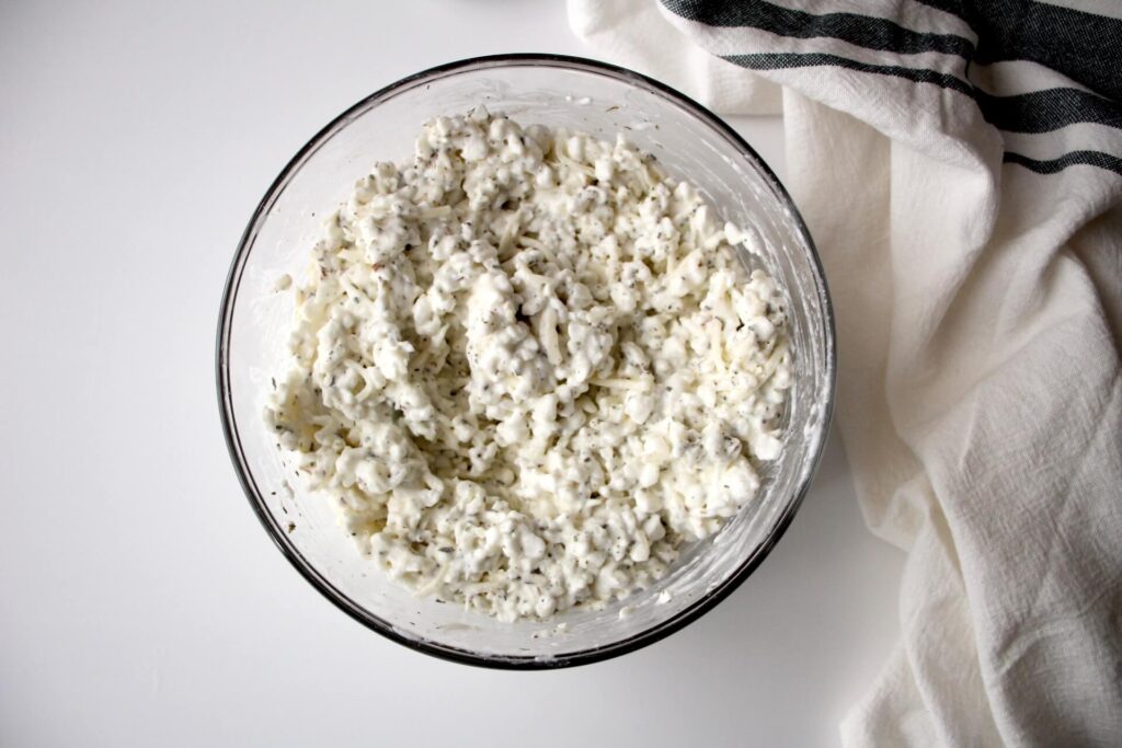 cottage cheese mixture