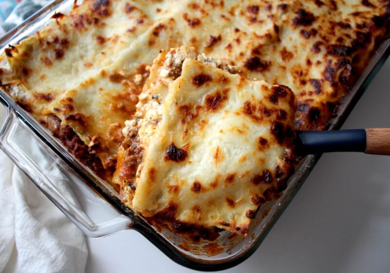 homemade lasagna