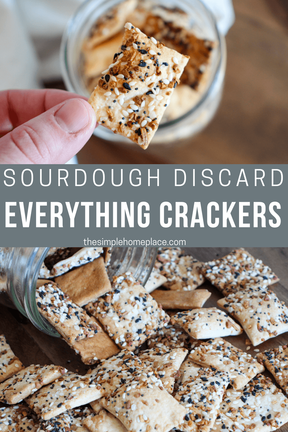 Homemade Everything Crackers