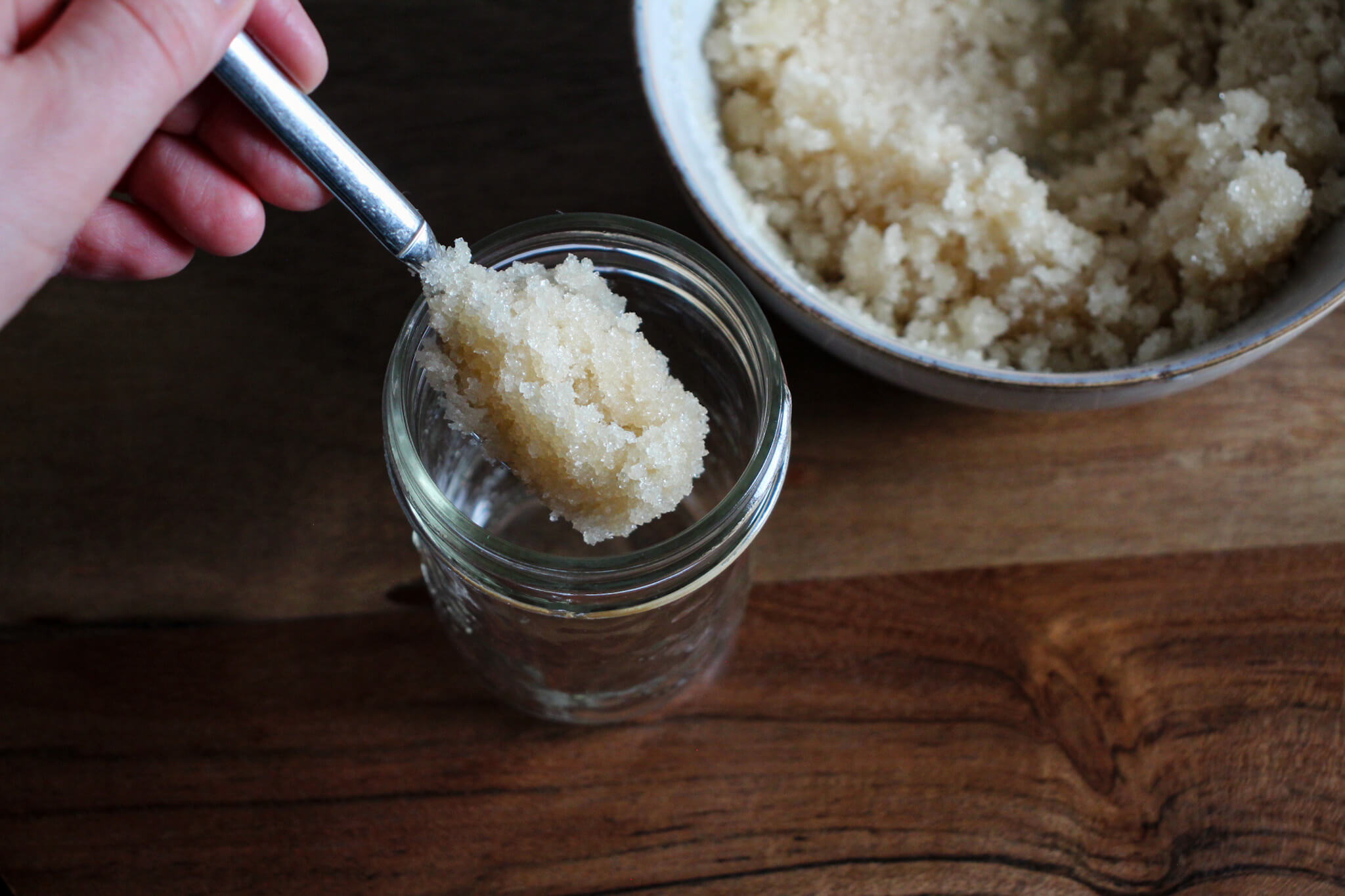 Easy 3 Ingredient Homemade Sugar Scrub The Simple Homeplace   IMG 3627 