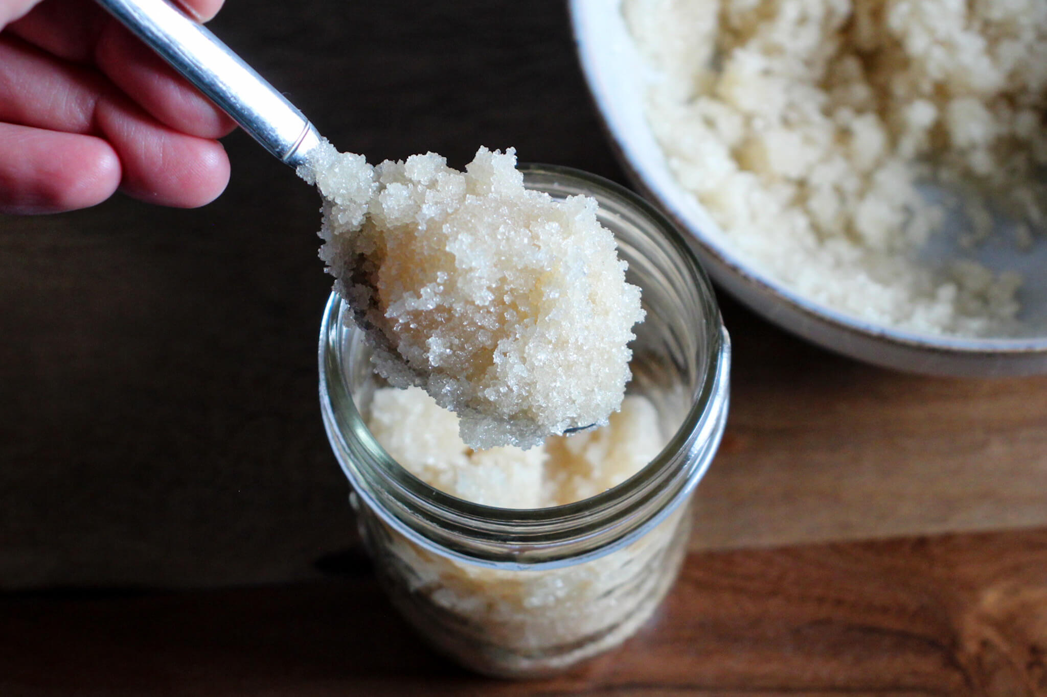 Easy 3 Ingredient Homemade Sugar Scrub The Simple Homeplace