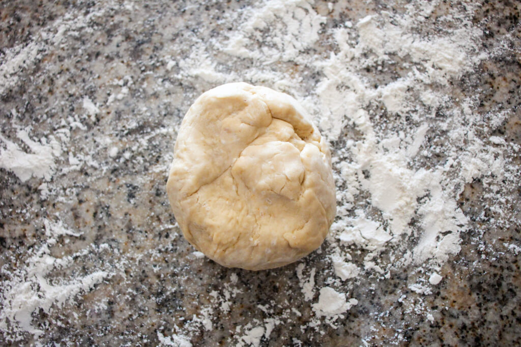 sourdough cracker dough