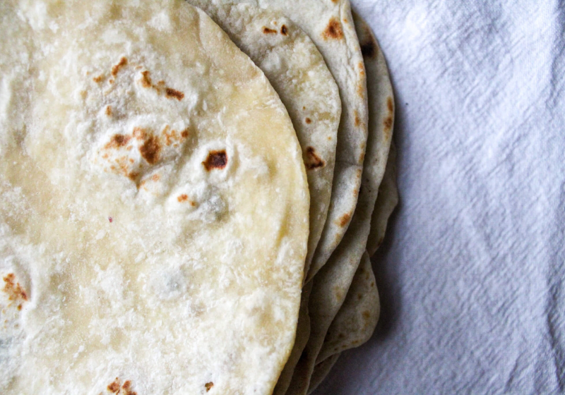 Easy Sourdough Discard Tortillas - The Simple Homeplace