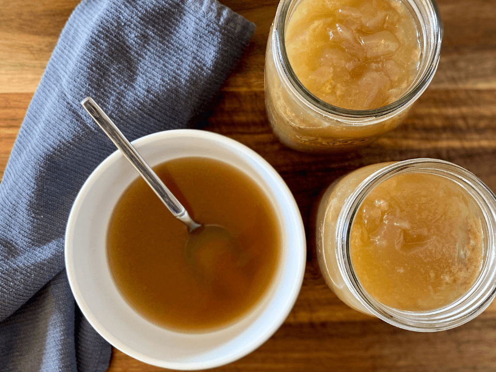 Easy Homemade Bone Broth in the Crockpot - The Simple Homeplace