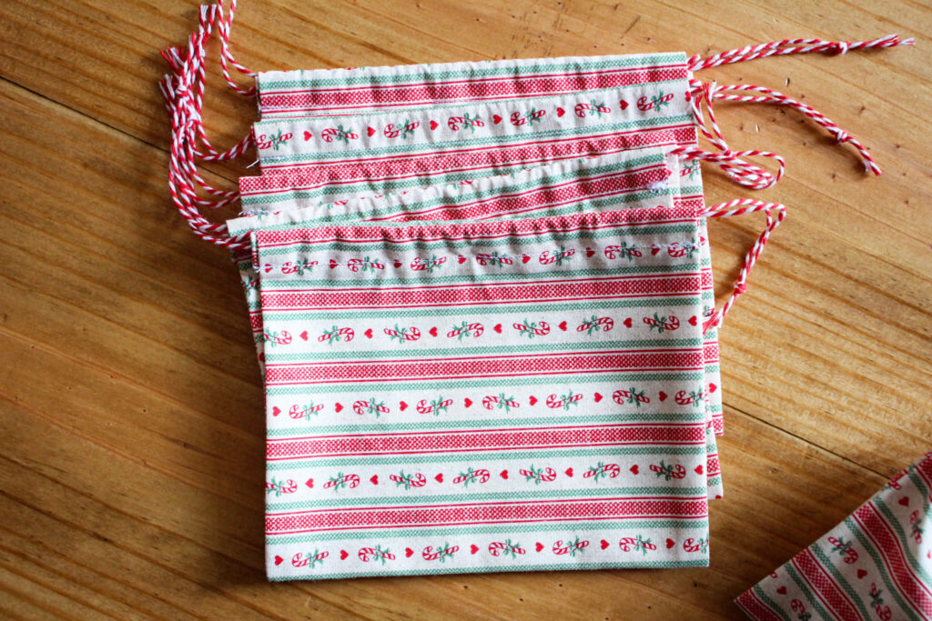 How to Sew a Drawstring Gift Bag