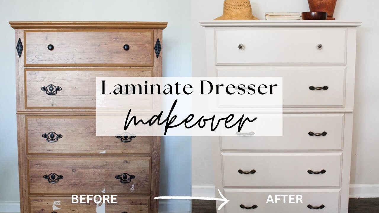 How To Paint A Laminate Dresser Simple Dresser Makeover The Simple   Youtube RAjvAf7AM4 Maxresdefault 